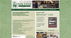 Desktop Screenshot of parklodge.co.uk